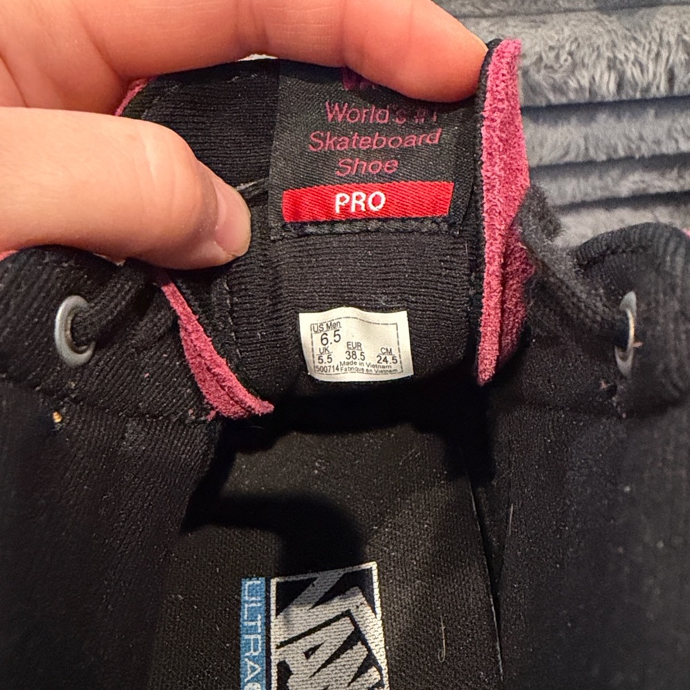 Vans Pro Skate Shoes in Cheetah/Beet Red - Picture 7 of 7